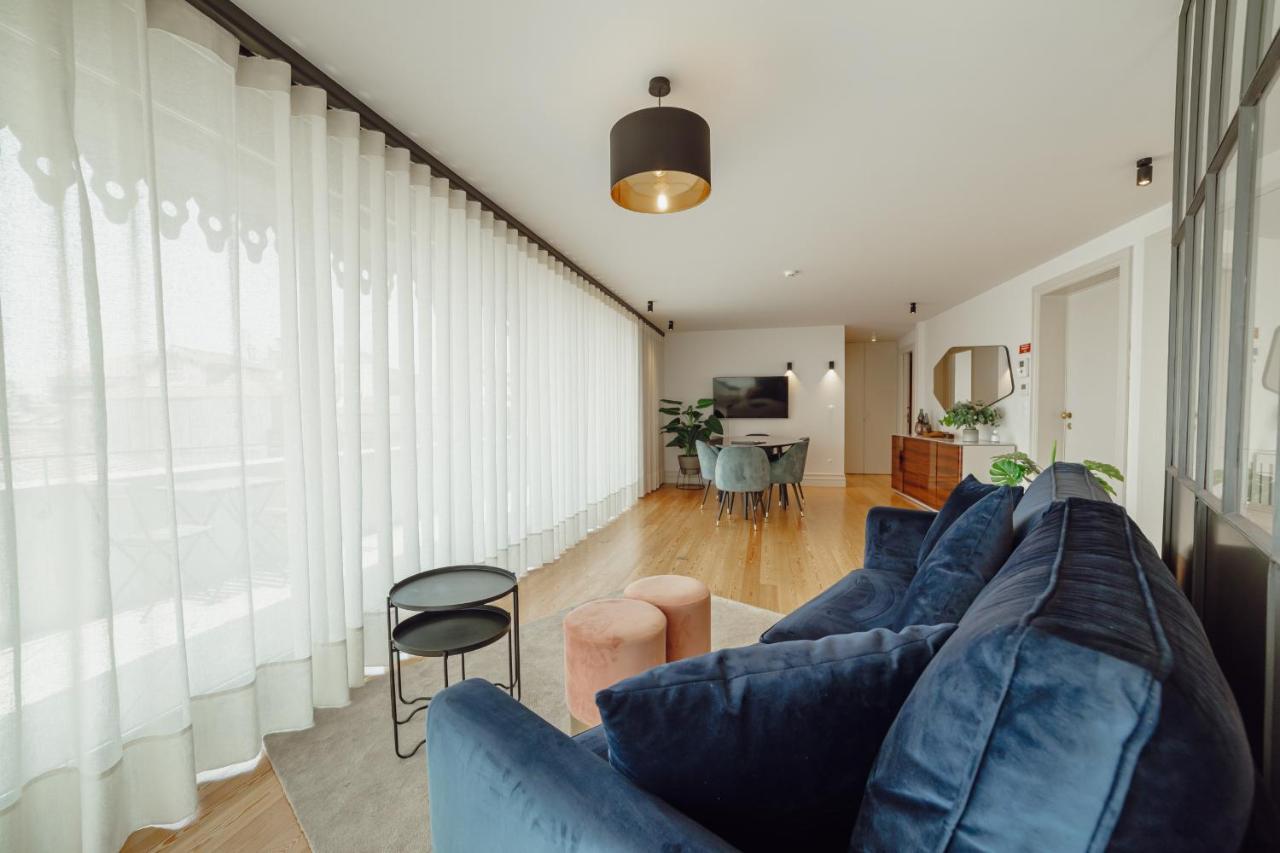 Downtown Penthouse With River View By Vacationy Porto Eksteriør bilde